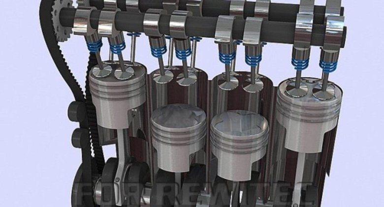 Поршневой двигатель внутреннего сгорания