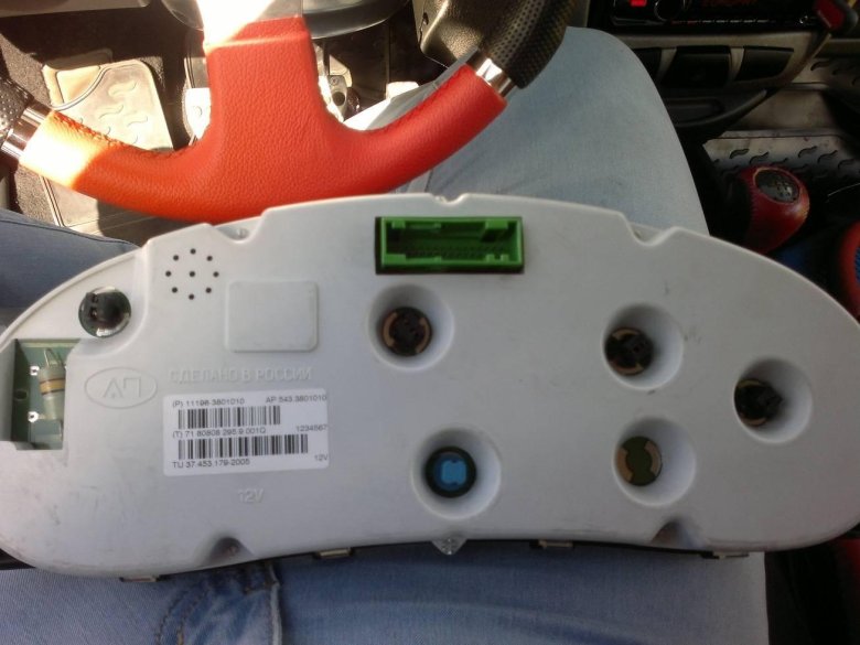 Лампы приборной панели лада калина