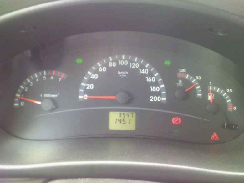 Калина приборная панель