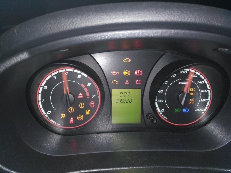 Лада калина приборная панель