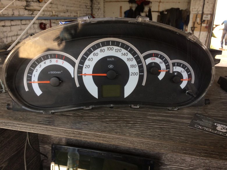 Приборная панель калина спорт 1