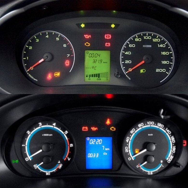 Приборная панель лада гранта