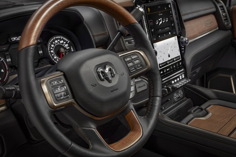 Dodge ram 2500 laramie longhorn interior