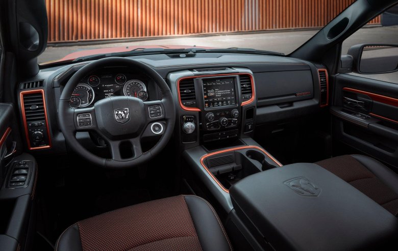 Dodge ram 1500 интерьер