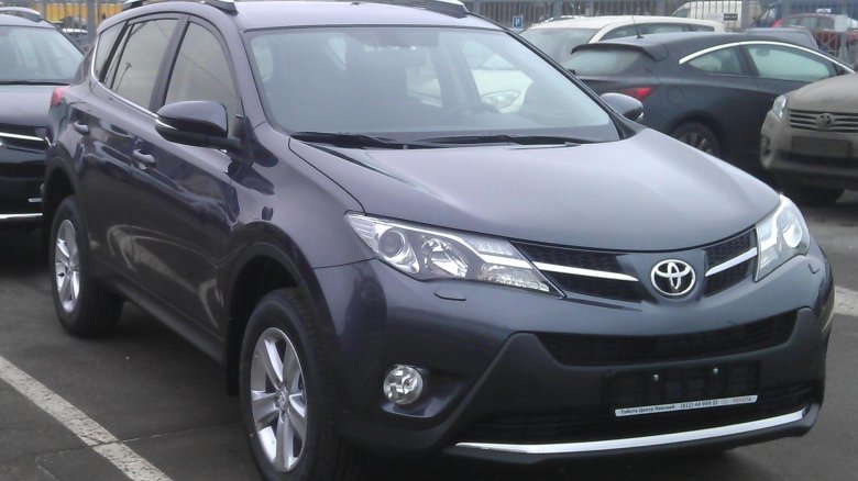 Тойота рав 4 серая