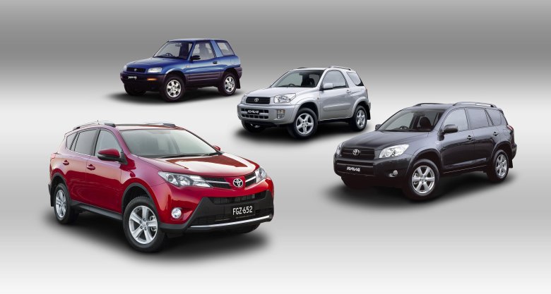 Toyota rav4 поколения