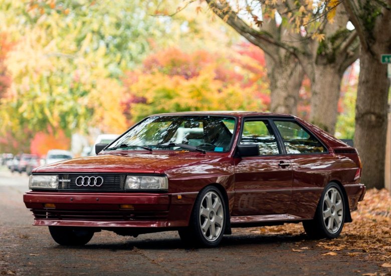 Audi coupe quattro 1981