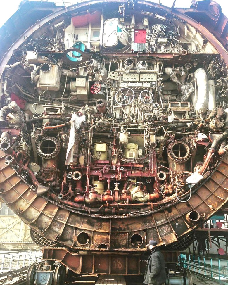 Атомная подводная лодка курск внутри