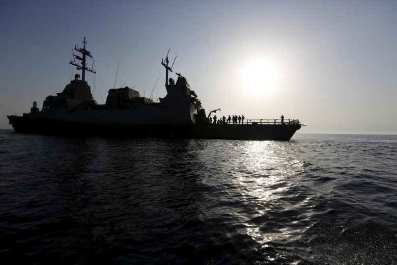 Американский эсминец