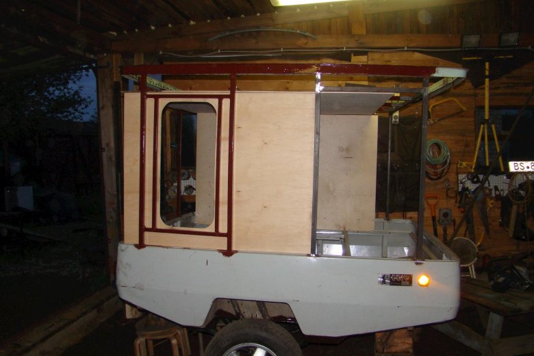 Жилой модуль на прицеп скиф