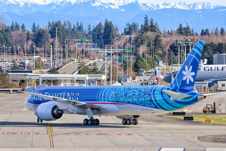 Air tahiti nui boeing 787