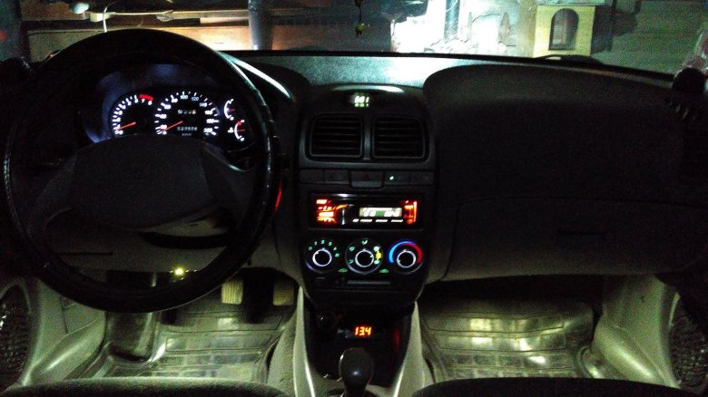 Панель hyundai accent