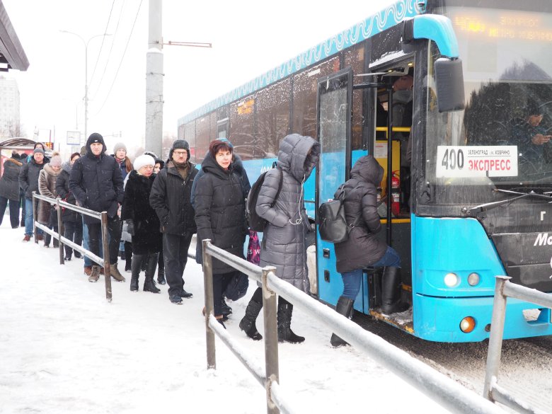 Автобус 400э зеленоград