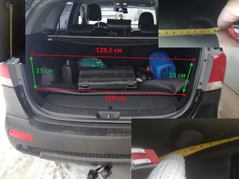 Багажник киа соренто 2