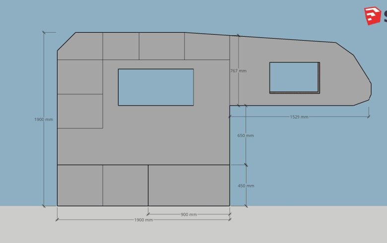 Жилой модуль для пикапа