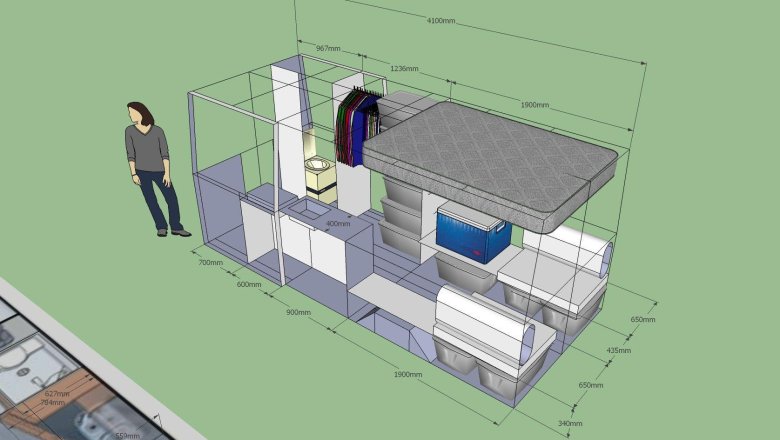 Планировка дома на колесах