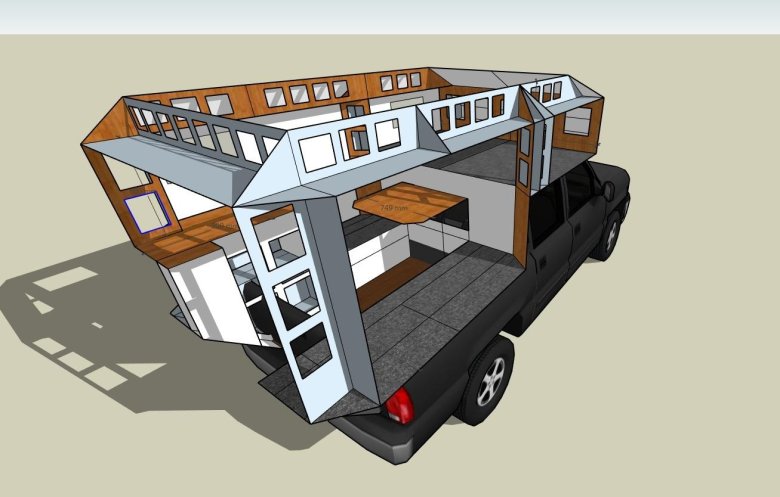 Автодом pickup camper