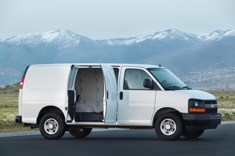 Chevrolet express cargo van 2021