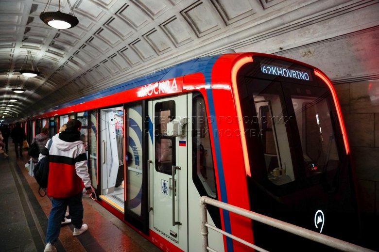 Новые поезда на замоскворецкой линии