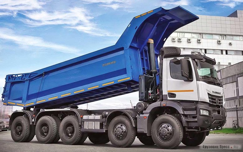 Новый камаз самосвал