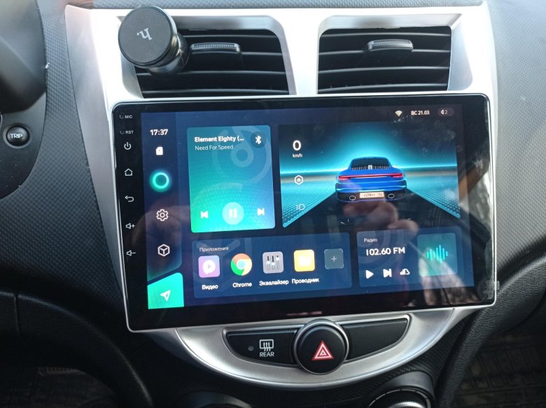 Магнитола для hyundai solaris