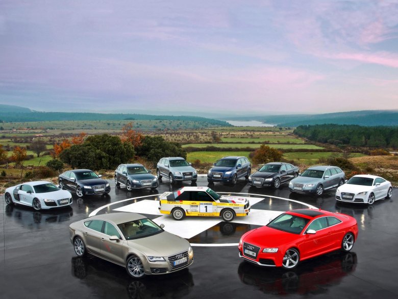 Много машин