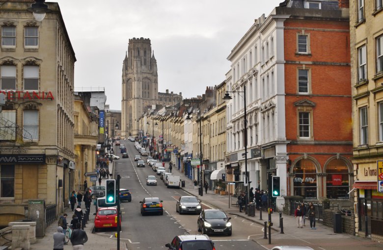 Улицы бристоля англия