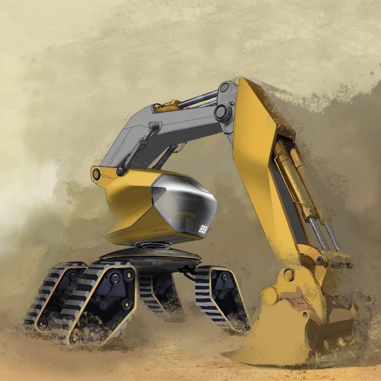 Экскаватор концепт