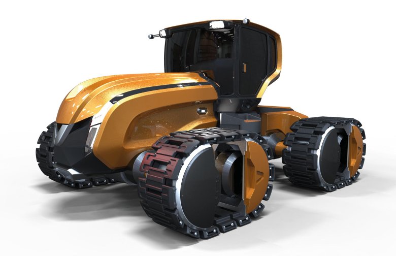 Трактор-робот кубота