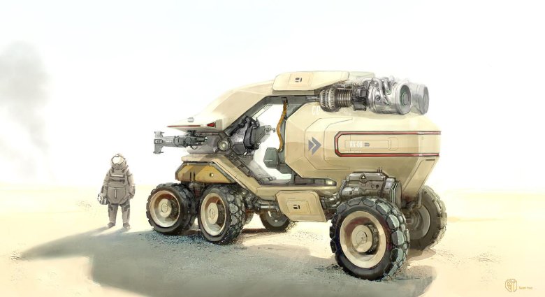 Ровер концепт марсоход