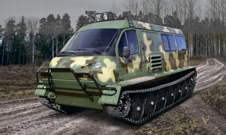 Снегоболотоход газ-34039 \ ирбис\