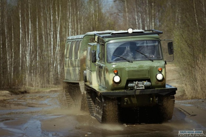 Снегоболотоход узола звм 2411