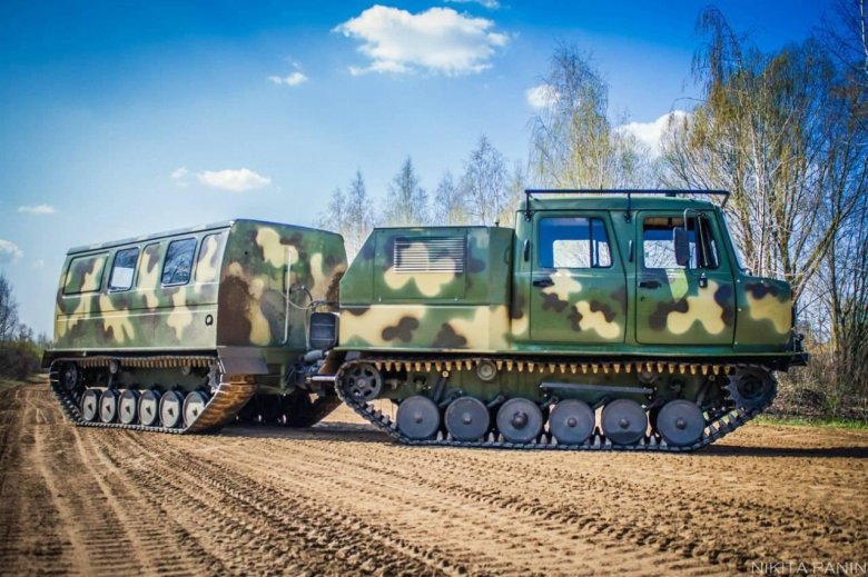 Газ-3344 снегоболотоход