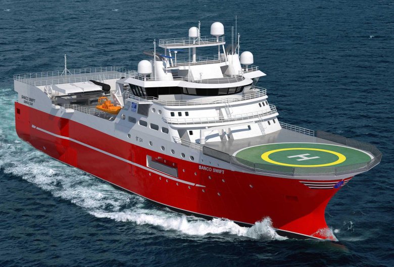 Судно сейсморазведки ramform hyperion