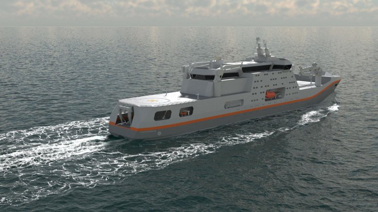 Научно-экспедиционное судно \ иван фролов\