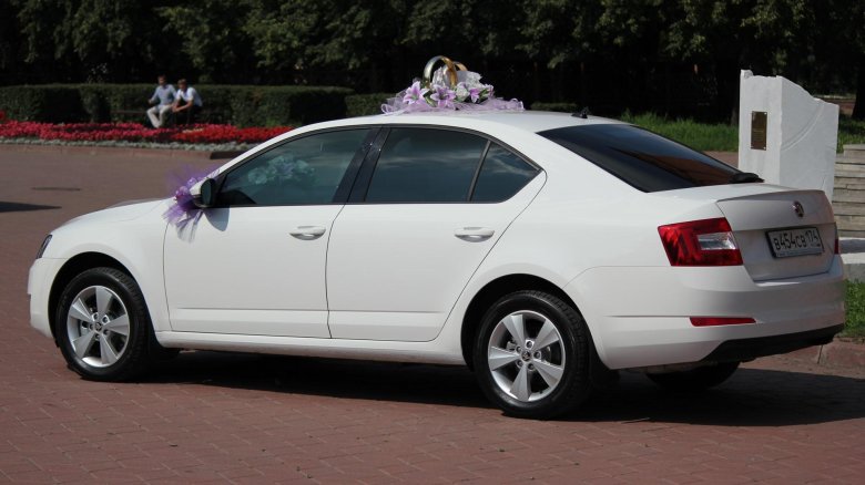 Свадебная машина шкода октавия а7