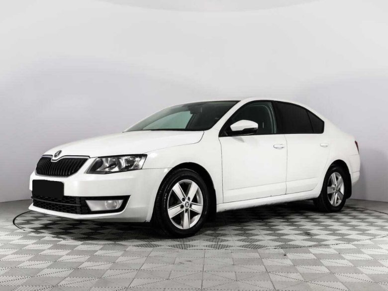 Skoda octavia 2013 — 2017 iii белый
