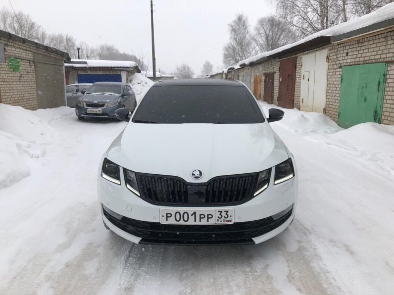 Skoda octavia 2017 — 2020 iii рестайлинг