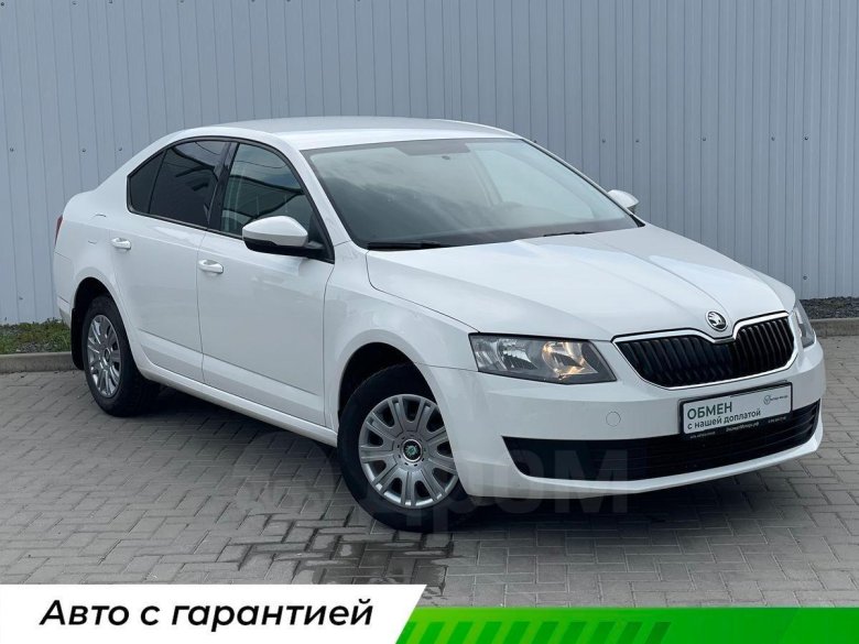 Skoda octavia 2013 — 2017 iii белый