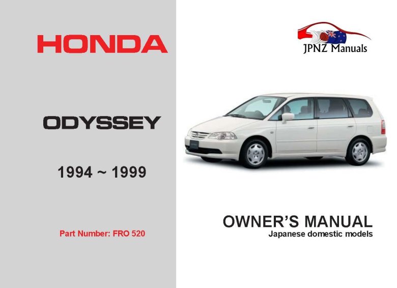 Honda odyssey 1999
