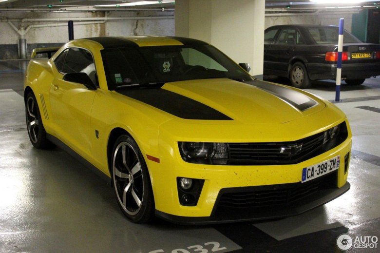 Chevrolet camaro 2012 transformers edition