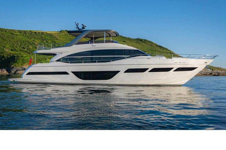 Яхта princess y78