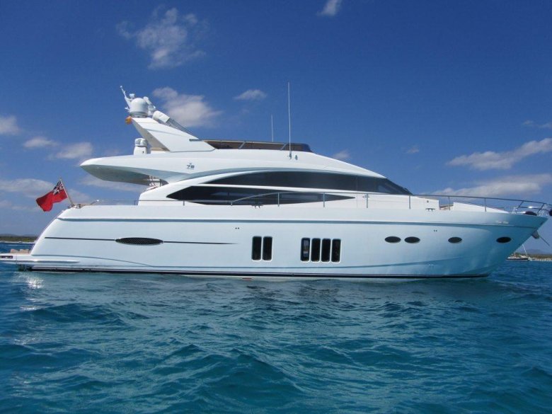 Яхта принцесса 75