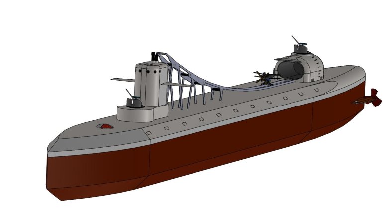 Белая субмарина саракш