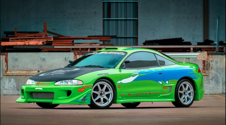 Mitsubishi eclipse форсаж