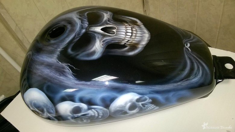 Аэрография черепа