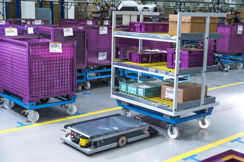 Роботизированные тележки agv