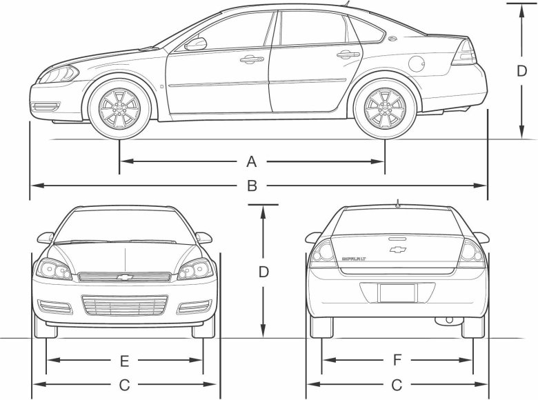 Chevrolet malibu blueprint