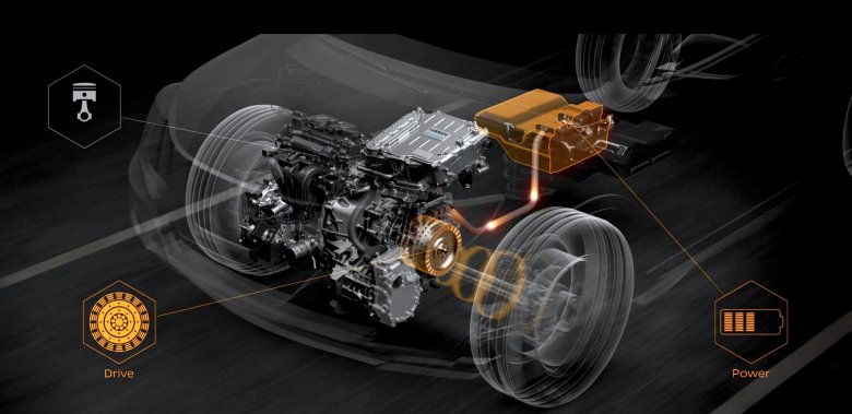 Nissan e power трансмиссия