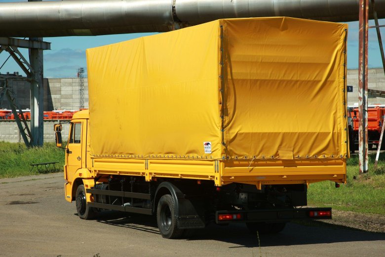 Камаз 4308 н3 (бортовой с тентом)